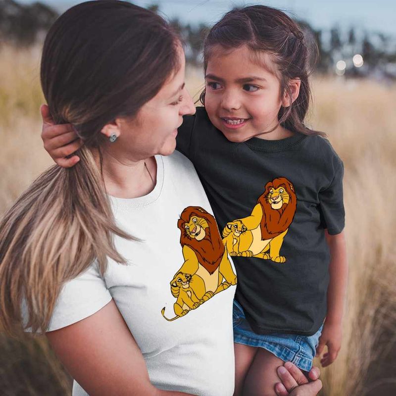 Fashion, accesorii si bijuterii - Femei - Imbracaminte femei - Tricouri si topuri femei - Tricou Femei Mufasa Simba Regele Leu Lion King, negru, marime XL - Infinity.ro