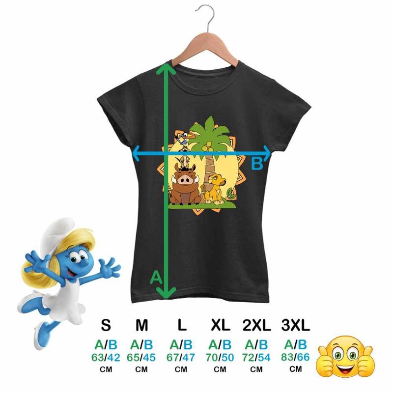 Fashion, accesorii si bijuterii - Femei - Imbracaminte femei - Tricouri si topuri femei - Tricou Femei Timon Pumba Simba Regele Leu, negru, marime 2XL - Infinity.ro