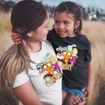 Fashion, accesorii si bijuterii - Femei - Imbracaminte femei - Tricouri si topuri femei - Tricou Femei Kiff Toata Echipa, negru, marime L - Infinity.ro