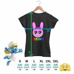Fashion, accesorii si bijuterii - Femei - Imbracaminte femei - Tricouri si topuri femei - Tricou Femei Sprunki Game Pink Music Game, negru, marime L - Infinity.ro