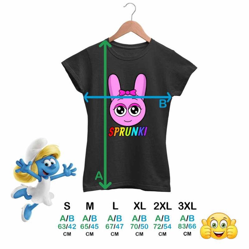 Fashion, accesorii si bijuterii - Femei - Imbracaminte femei - Tricouri si topuri femei - Tricou Femei Sprunki Game Pink Music Game, negru, marime L - Infinity.ro