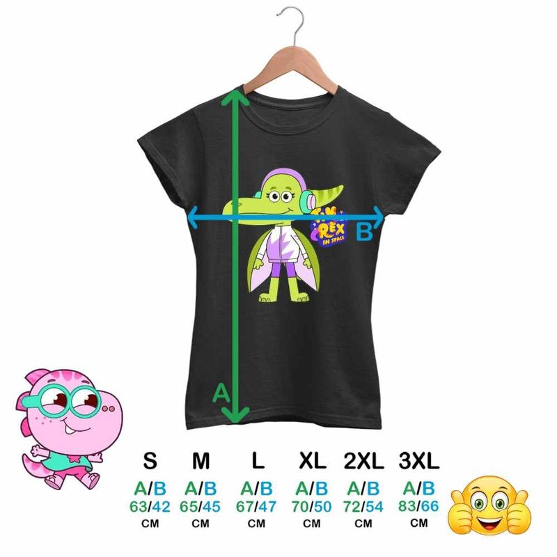 Fashion, accesorii si bijuterii - Femei - Imbracaminte femei - Tricouri si topuri femei - Tricou Femei Tim Rex Terri Dactyl Pterodactil Spatiu Dinozauri, negru, marime 2XL - Infinity.ro