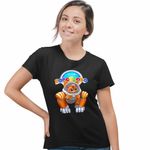 Fashion, accesorii si bijuterii - Femei - Imbracaminte femei - Tricouri si topuri femei - Tricou Femei Robogobo Allie Robosuit, negru, marime L - Infinity.ro