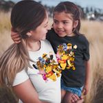 Fashion, accesorii si bijuterii - Femei - Imbracaminte femei - Tricouri si topuri femei - Tricou Femei Roblox Winnie the Pooh Lemingii, negru, marime L - Infinity.ro