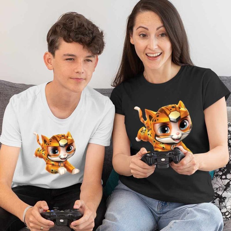 Fashion, accesorii si bijuterii - Femei - Imbracaminte femei - Tricouri si topuri femei - Tricou Femei Paw Patrol Cat Pack Wild Patrula Catelusilor, alb, marime L - Infinity.ro