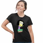 Fashion, accesorii si bijuterii - Femei - Imbracaminte femei - Tricouri si topuri femei - Tricou Femei Tilly Familia Green la Oras, negru, marime 2XL - Infinity.ro