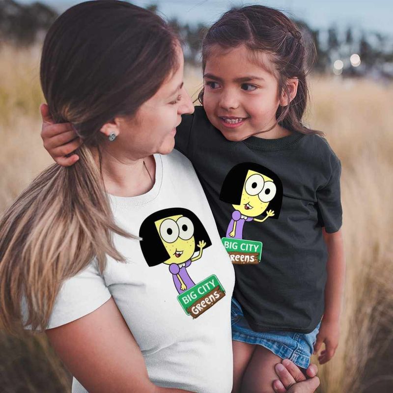 Fashion, accesorii si bijuterii - Femei - Imbracaminte femei - Tricouri si topuri femei - Tricou Femei Tilly Familia Green la Oras, negru, marime 2XL - Infinity.ro