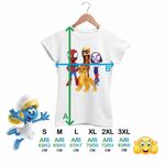 Fashion, accesorii si bijuterii - Femei - Imbracaminte femei - Tricouri si topuri femei - Tricou Femei Tung Sahur Garda Felina Paienjenel TikTok, alb, marime XL - Infinity.ro