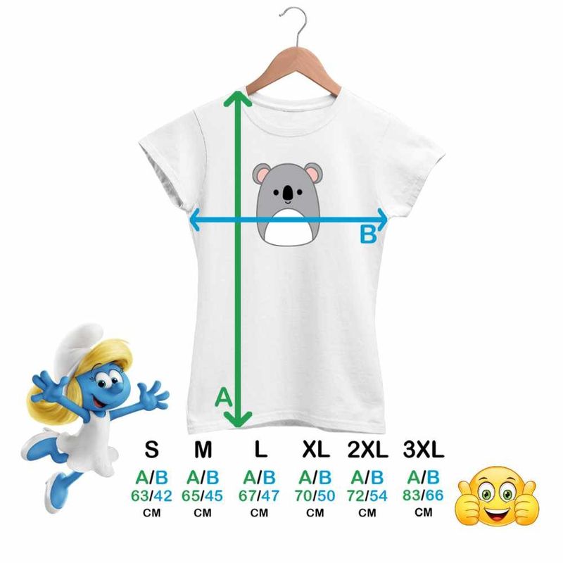 Fashion, accesorii si bijuterii - Femei - Imbracaminte femei - Tricouri si topuri femei - Tricou Femei Squishmallows Koala, alb, marime XL - Infinity.ro