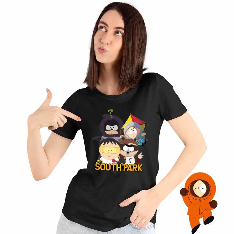 Fashion, accesorii si bijuterii - Femei - Imbracaminte femei - Tricouri si topuri femei - Tricou Femei South Park Copilarie Colorado, negru, marime S - Infinity.ro