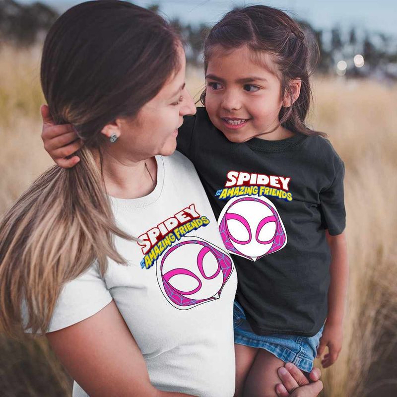 Fashion, accesorii si bijuterii - Femei - Imbracaminte femei - Tricouri si topuri femei - Tricou Femei Fantoma Paianjen Spidey, negru, marime 2XL - Infinity.ro