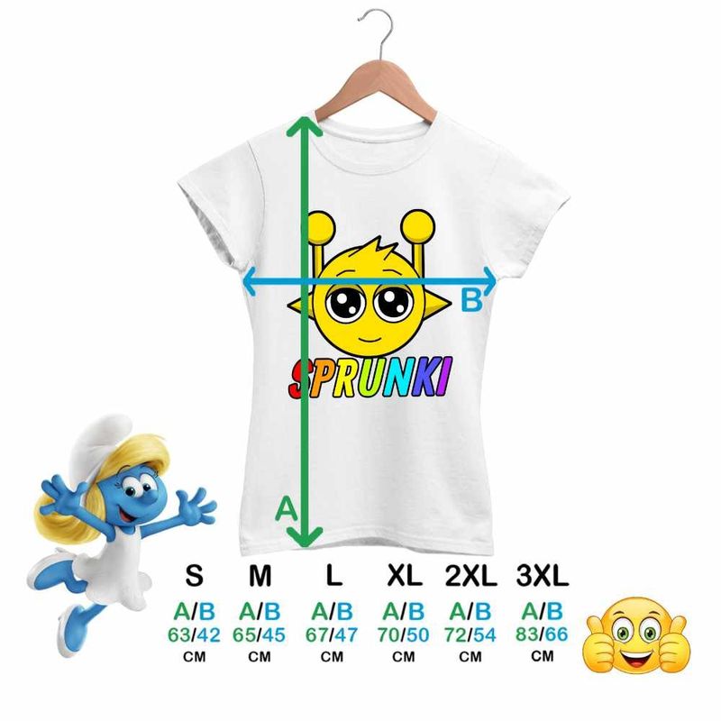 Fashion, accesorii si bijuterii - Femei - Imbracaminte femei - Tricouri si topuri femei - Tricou Femei Sprunki Music Game Simon, alb, marime S - Infinity.ro