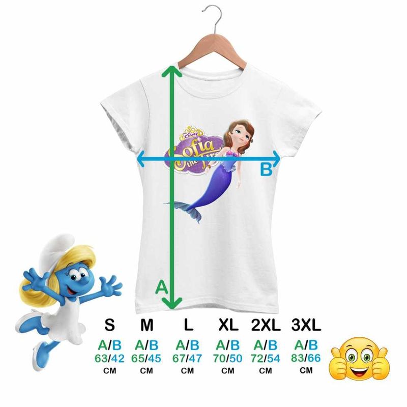Fashion, accesorii si bijuterii - Femei - Imbracaminte femei - Tricouri si topuri femei - Tricou Femei Sofia Intai Sirena, Sofia the First, alb, marime L - Infinity.ro