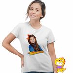 Fashion, accesorii si bijuterii - Femei - Imbracaminte femei - Tricouri si topuri femei - Tricou Femei Nora Thunderman, alb, marime M - Infinity.ro