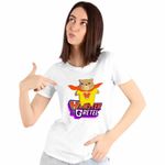 Fashion, accesorii si bijuterii - Femei - Imbracaminte femei - Tricouri si topuri femei - Tricou Femei Hamster Gretel Super Erou, alb, marime XL - Infinity.ro