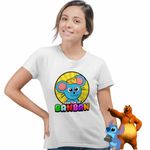 Fashion, accesorii si bijuterii - Femei - Imbracaminte femei - Tricouri si topuri femei - Tricou Femei Banban Mouse Tom Gradinita, alb, marime XL - Infinity.ro