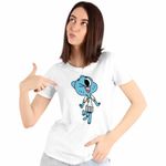 Fashion, accesorii si bijuterii - Femei - Imbracaminte femei - Tricouri si topuri femei - Tricou Femei Gumball Nicole Mama, alb, marime S - Infinity.ro