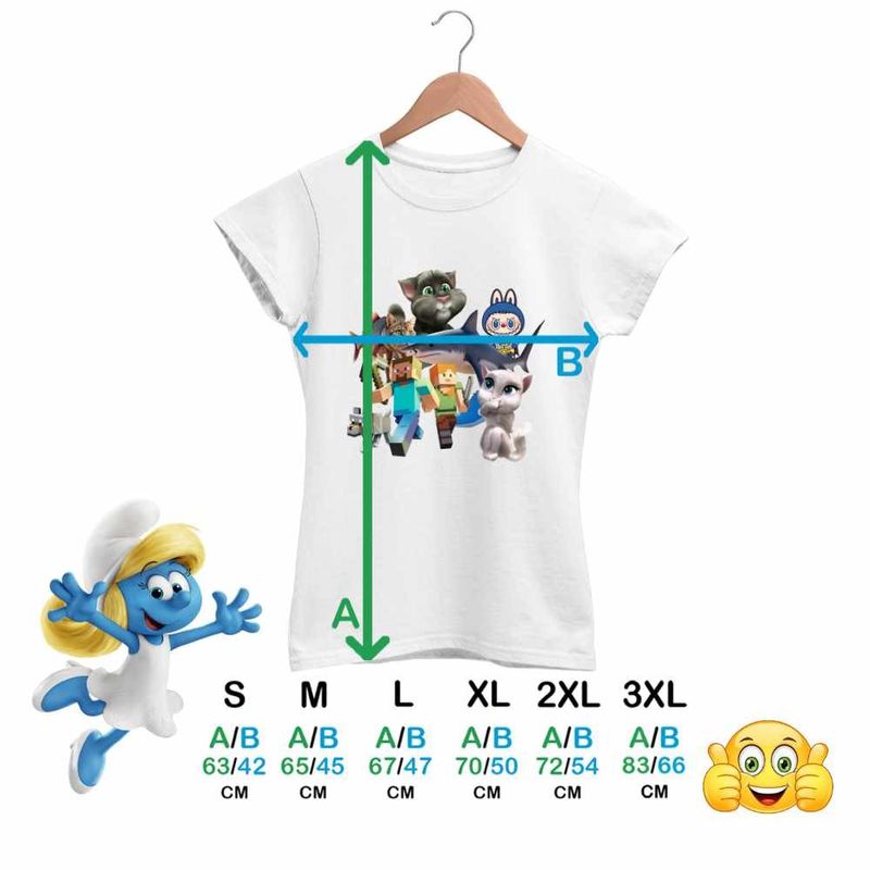 Fashion, accesorii si bijuterii - Femei - Imbracaminte femei - Tricouri si topuri femei - Tricou Femei Talking Tom Tralalero Minecraft Labubu Batman, alb, marime XL - Infinity.ro