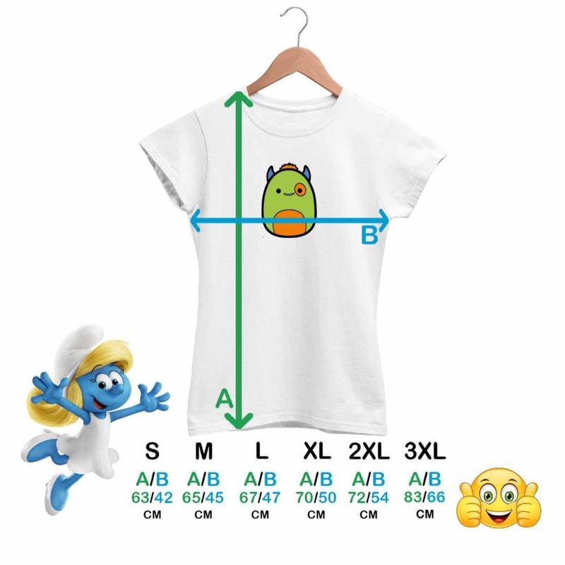 Fashion, accesorii si bijuterii - Femei - Imbracaminte femei - Tricouri si topuri femei - Tricou Femei Squishmallows Orc Warcraft, alb, marime S - Infinity.ro