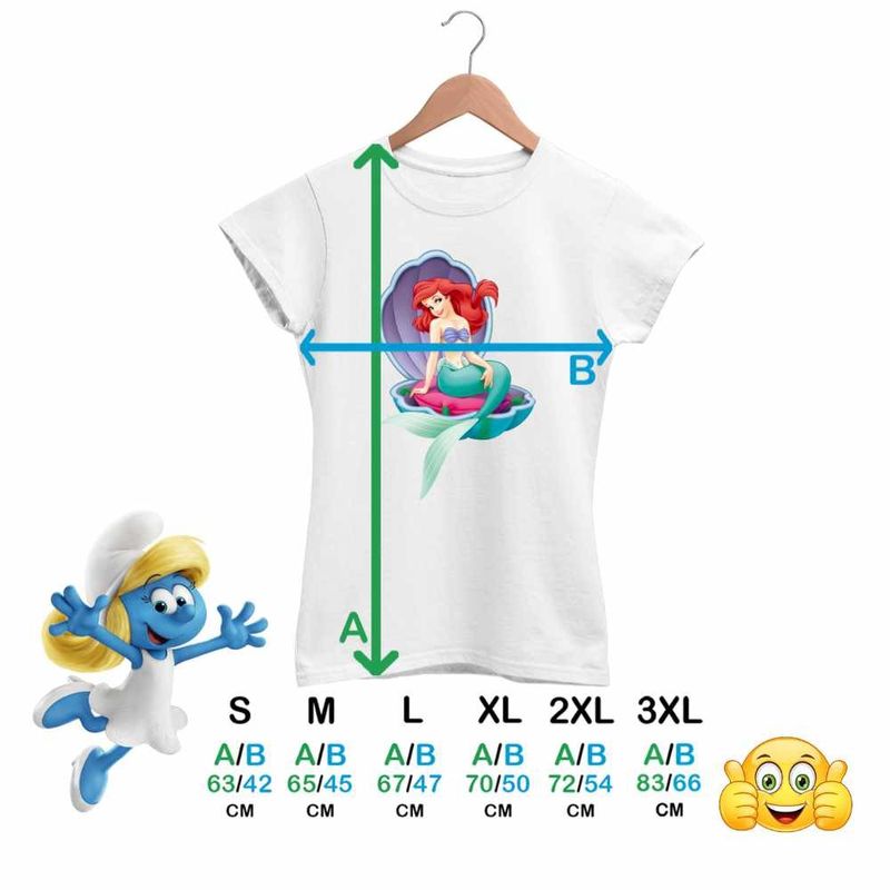 Fashion, accesorii si bijuterii - Femei - Imbracaminte femei - Tricouri si topuri femei - Tricou Femei Ariel Scoica Mica Sirena Disney, alb, marime S - Infinity.ro
