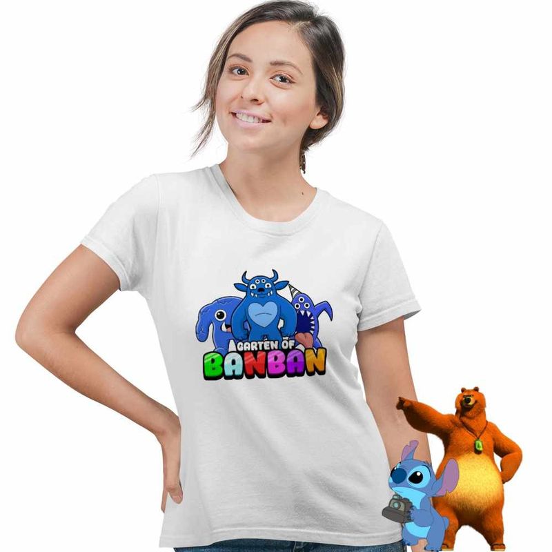 Fashion, accesorii si bijuterii - Femei - Imbracaminte femei - Tricouri si topuri femei - Tricou Femei Garden of Banban Fiddles Fluffypants Nabnab, alb, marime XL - Infinity.ro