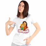 Fashion, accesorii si bijuterii - Femei - Imbracaminte femei - Tricouri si topuri femei - Tricou Femei Surorile Aventuri The Sisters, alb, marime 3XL - Infinity.ro