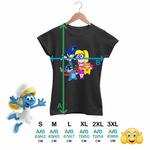 Fashion, accesorii si bijuterii - Femei - Imbracaminte femei - Tricouri si topuri femei - Tricou Femei Hamster Gretel Sonic Stitch, negru, marime XL - Infinity.ro