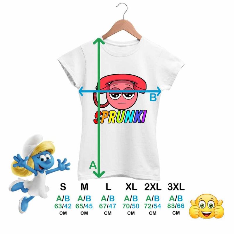 Fashion, accesorii si bijuterii - Femei - Imbracaminte femei - Tricouri si topuri femei - Tricou Femei Sprunki Music Tele Beat, alb, marime 2XL - Infinity.ro