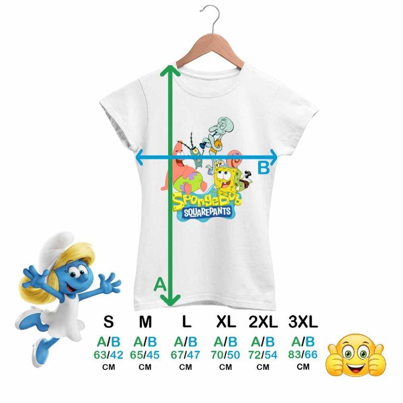 Fashion, accesorii si bijuterii - Femei - Imbracaminte femei - Tricouri si topuri femei - Tricou Femei SpongeBob Pantaloni Patrati Sponge Bob Gary, alb, marime XL - Infinity.ro