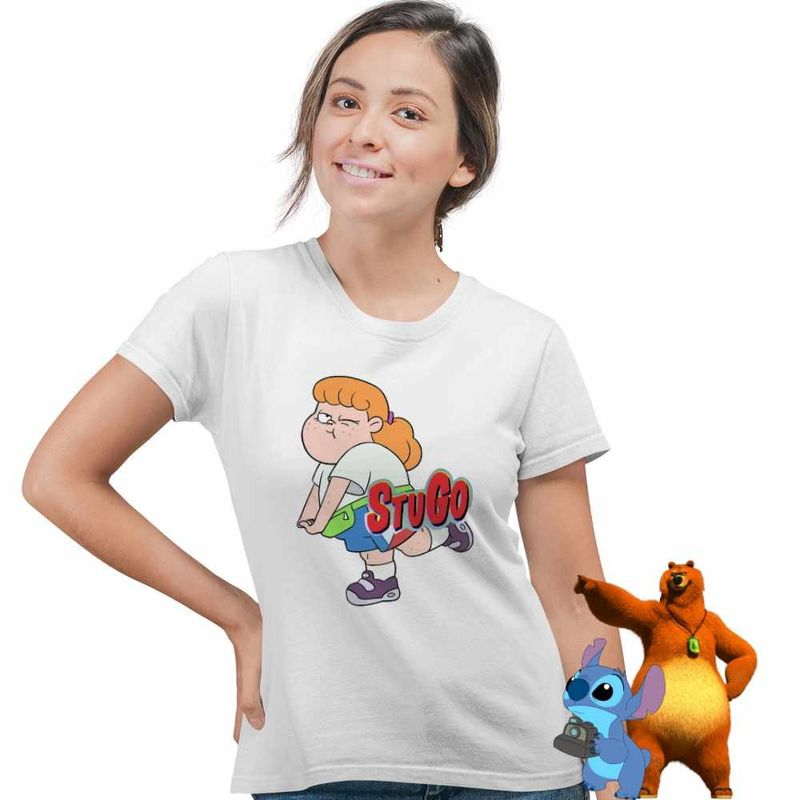 Fashion, accesorii si bijuterii - Femei - Imbracaminte femei - Tricouri si topuri femei - Tricou Femei StuGo Sara Guvernare Elevi Insula, alb, marime 2XL - Infinity.ro
