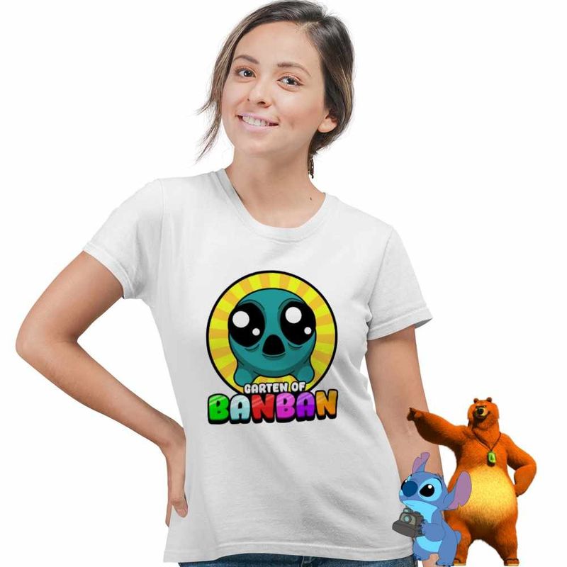 Fashion, accesorii si bijuterii - Femei - Imbracaminte femei - Tricouri si topuri femei - Tricou Femei Banban-Givanium Gradinita, alb, marime L - Infinity.ro