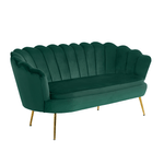 Casa si Gradina - Mobilier - Canapele si coltare - Canapele - Canapea de lux, 2,5 locuri, smarald / auriu, Art-deco, NOBLIN - Infinity.ro