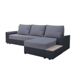 Casa si Gradina - Mobilier - Canapele si coltare - Coltare - Set canapea universala, gri inchis/gri, FERGUS ROH - Infinity.ro