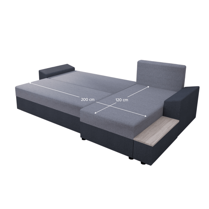 Casa si Gradina - Mobilier - Canapele si coltare - Coltare - Set canapea universala, gri inchis/gri, FERGUS ROH - Infinity.ro