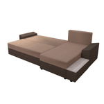 Casa si Gradina - Mobilier - Canapele si coltare - Coltare - Set canapea universala, maro/maro deschis, FERGUS ROH - Infinity.ro