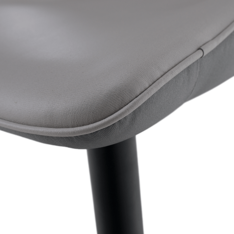 Casa si Gradina - Mobilier - Scaune si fotolii - Scaune - Scaun de dining, gri deschis / gri inchis / negru, TABITA - Infinity.ro