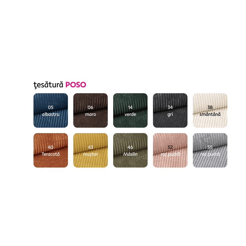 Casa si Gradina - Mobilier - Canapele si coltare - Canapele - Canapea extensibila, gri-maro Taupe, ROSELYN - Infinity.ro