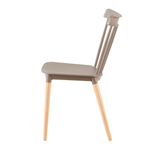 Casa si Gradina - Mobilier - Scaune si fotolii - Scaune - Scaun dining, gri / fag, ZOSIMA - Infinity.ro