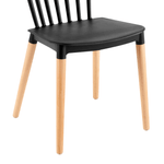 Casa si Gradina - Mobilier - Scaune si fotolii - Scaune - Scaun dining, negru / fag, ZOSIMA - Infinity.ro