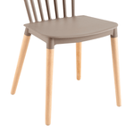 Casa si Gradina - Mobilier - Scaune si fotolii - Scaune - Scaun dining, gri / fag, ZOSIMA - Infinity.ro