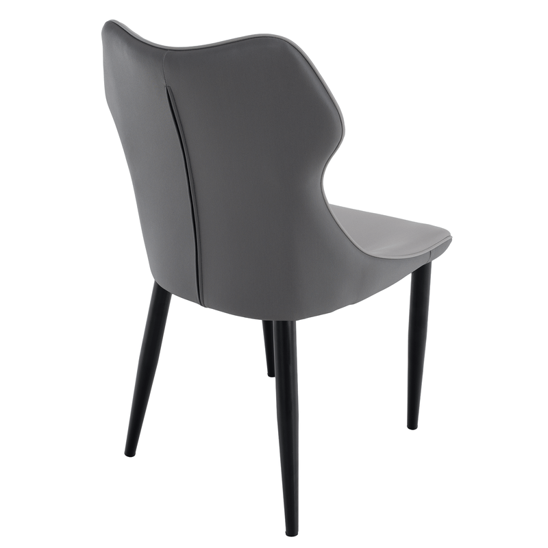 Casa si Gradina - Mobilier - Scaune si fotolii - Scaune - Scaun de dining, gri deschis / gri inchis / negru, TABITA - Infinity.ro