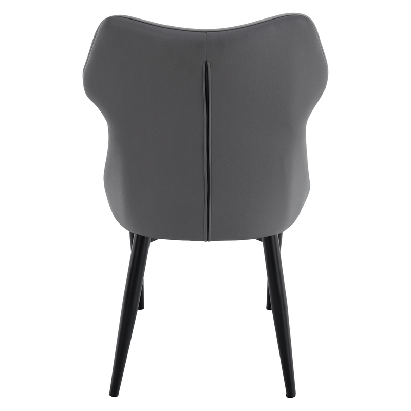 Casa si Gradina - Mobilier - Scaune si fotolii - Scaune - Scaun de dining, gri deschis / gri inchis / negru, TABITA - Infinity.ro