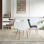 Casa si Gradina - Mobilier - Scaune si fotolii - Scaune - Scaun dining, alb / fag, ZOSIMA - Infinity.ro