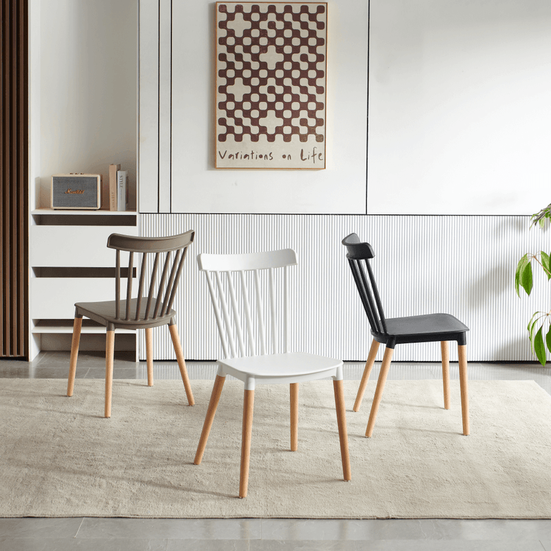Casa si Gradina - Mobilier - Scaune si fotolii - Scaune - Scaun dining, alb / fag, ZOSIMA - Infinity.ro