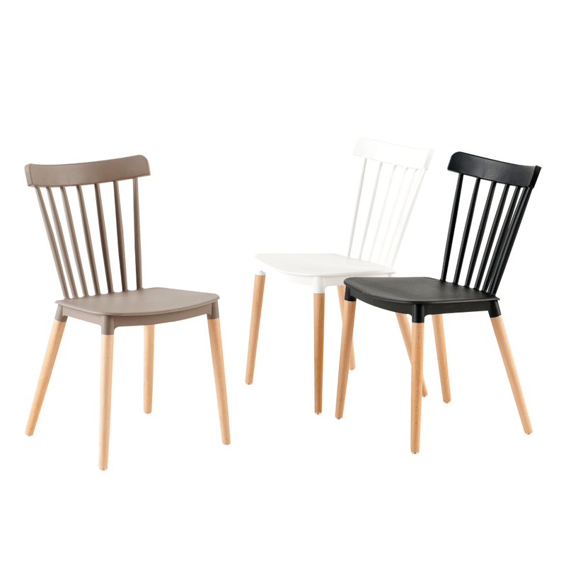 Casa si Gradina - Mobilier - Scaune si fotolii - Scaune - Scaun dining, alb / fag, ZOSIMA - Infinity.ro