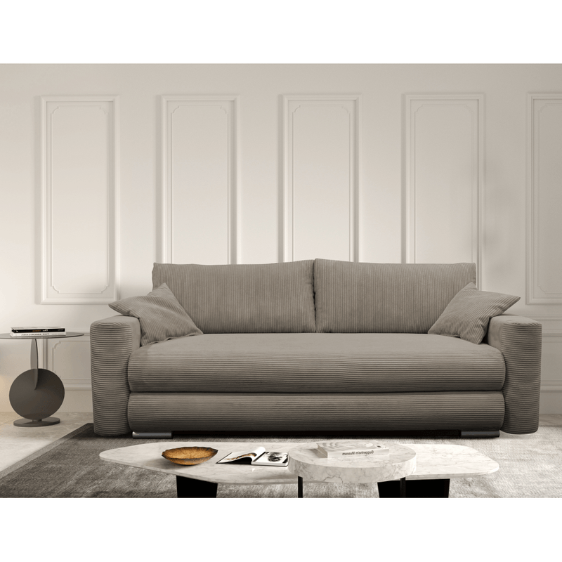 Casa si Gradina - Mobilier - Canapele si coltare - Canapele - Canapea extensibila, gri-maro Taupe, ROSELYN - Infinity.ro