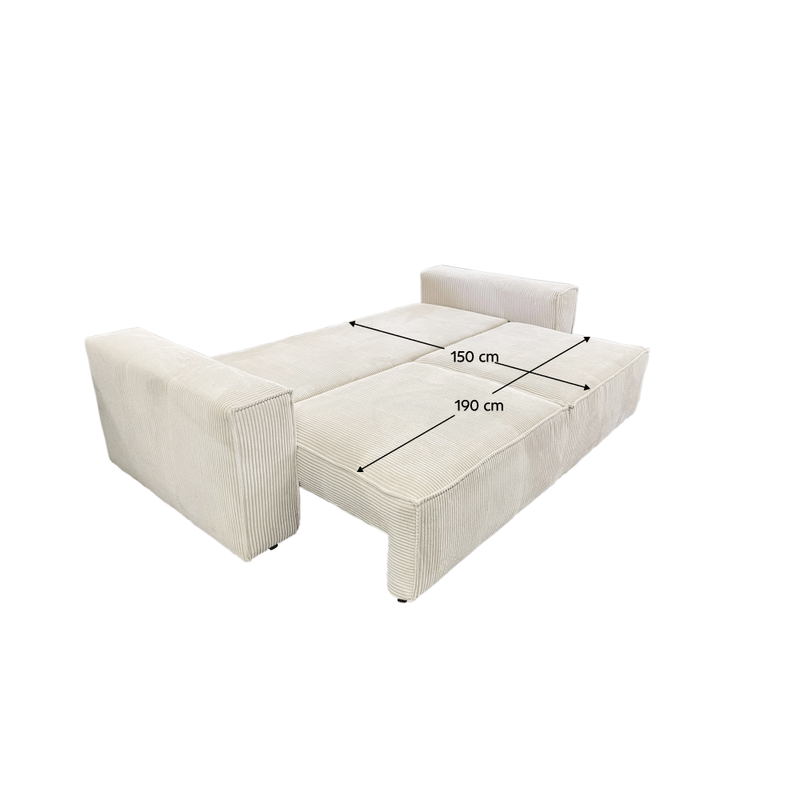 Casa si Gradina - Mobilier - Canapele si coltare - Canapele - Canapea extensibila, bej, HARPERA BIG SOFA - Infinity.ro