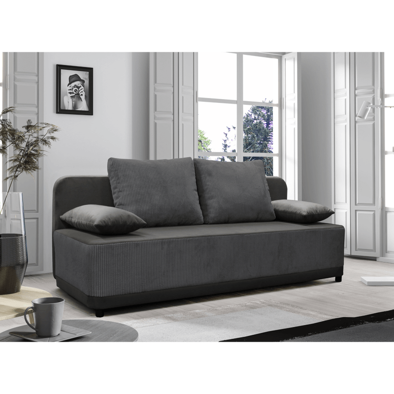 Casa si Gradina - Mobilier - Canapele si coltare - Canapele - Canapea extensibila, gri, SENTY - Infinity.ro