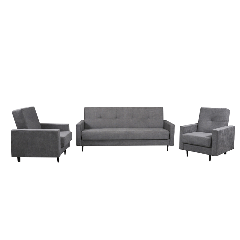 Casa si Gradina - Mobilier - Canapele si coltare - Canapele - Canapea extensibila, gri, VALDO - Infinity.ro