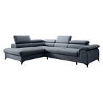 Casa si Gradina - Mobilier - Canapele si coltare - Coltare - Set canapea extensibila, gri, stanga, PONY ROH - Infinity.ro